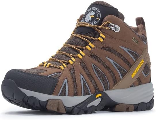 ROCKROOSTER Bedrock - Womens Fashion Urban Waterproof Anti-Fatigue Outdoor Hiking Boots Hiking Shoes