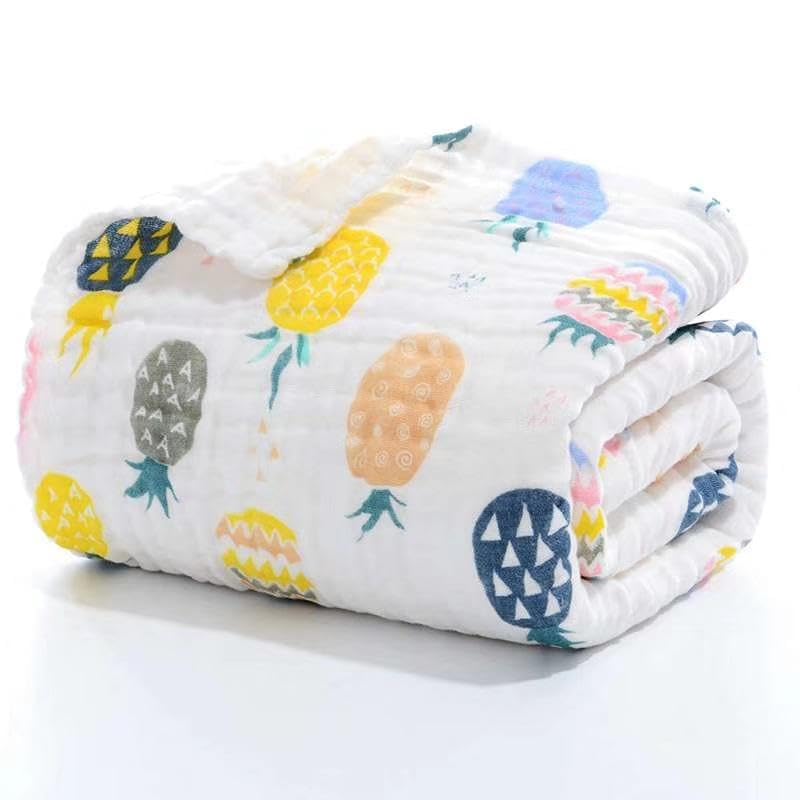 Image of Muslin Bath Towels 100% Muslin Cotton 50 x 100 cm Extra Soft and Absorbent Baby Muslin Towels for Boys Girls (Pack of 2)
