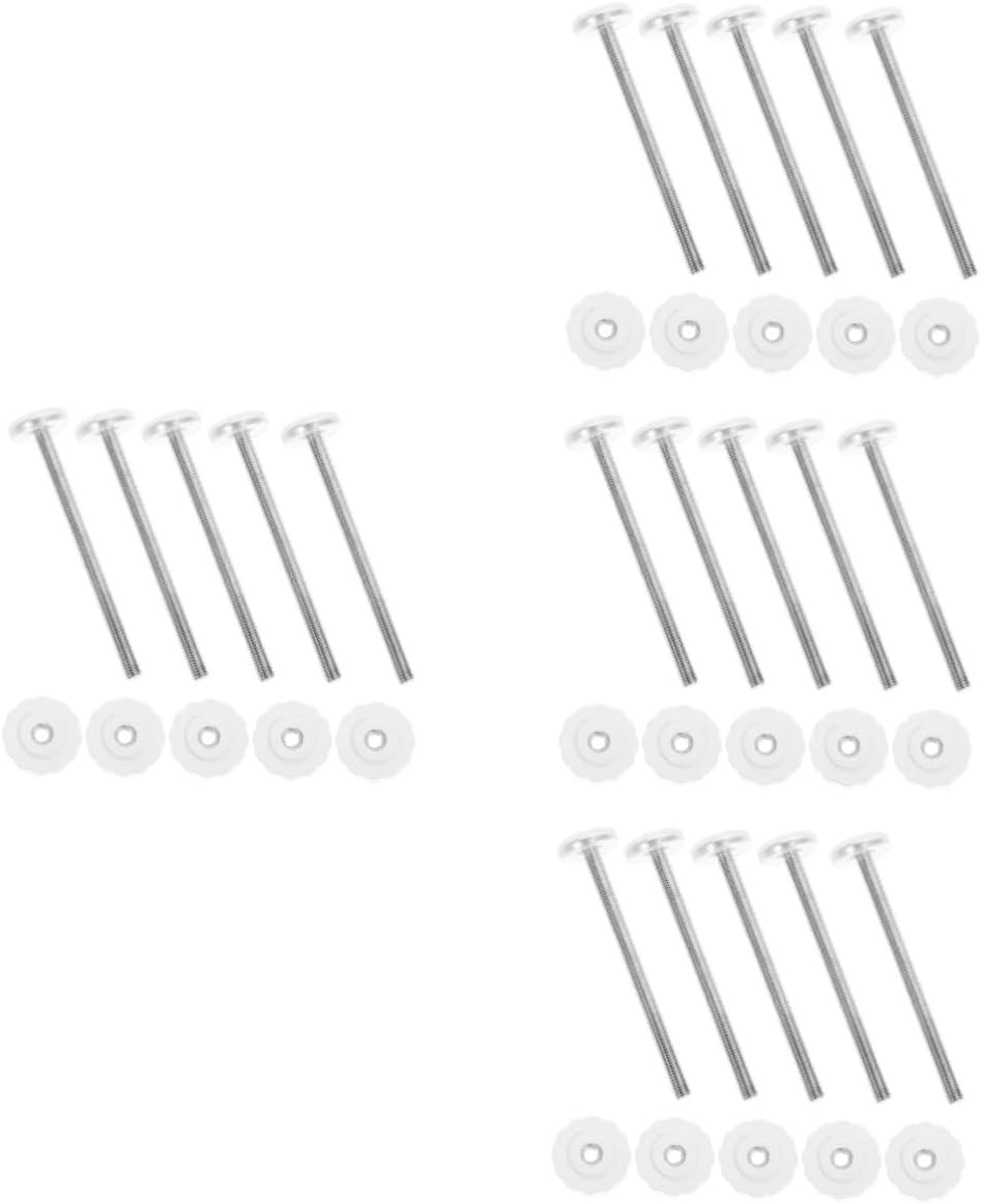 20pcs Gate Threaded Spindle Replacement Kit Hardware for Easy Installation and Fit for Pet Gates