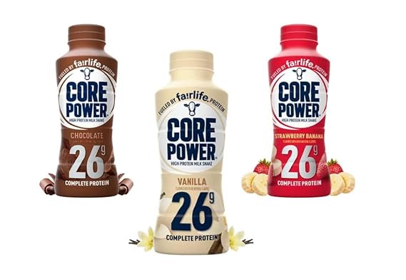 Fairlife Core Power 26g Protein Milk Shakes Variety Pack, Ready To Drink for Workout Recovery, 14 Fl Oz - (12-pack)