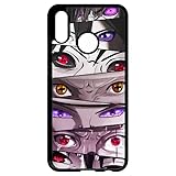 couleur noir Générique Coque pour Huawei p20 Lite - Itachi Kakashi Madara rinnegan - Noir