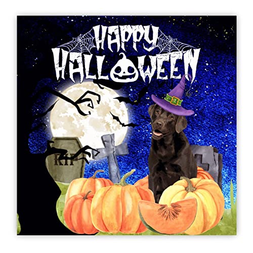 Panneau citrouille d'Halloween en bois de 30,5 cm pour déco murale salon
