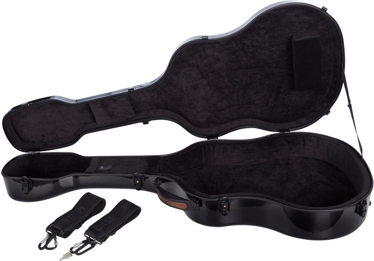 M-Case Gitarrenkoffer für Klassische Gitarre 39” - 4/4 Fiberglass Ultra Light schwarz