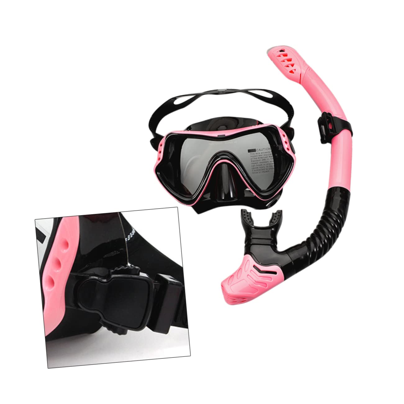 BESPORTBLE Tubo para Máscara de Buceo Esnórquel Antivaho Gafas de Buceo para Adultos para Natación y Piscina