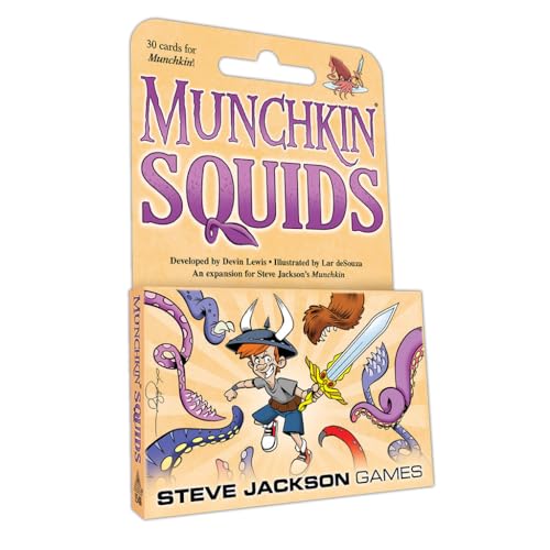 Munchkin Squids Board Game miniatura 1