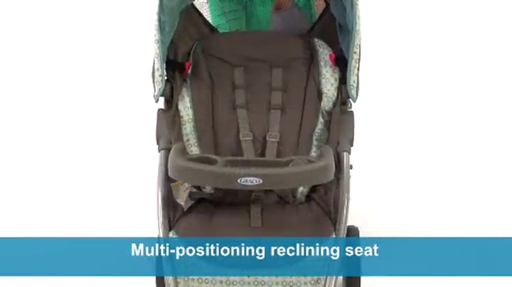 Watch Graco Dynamo Lite Classic Connect Stroller, Oasis ﹙Discontinued by Manufacturer﹚ on Amazon Live