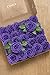 Ling's Moment Artificial Flowers 50Pcs Purple Roses Decor w/Stems,3