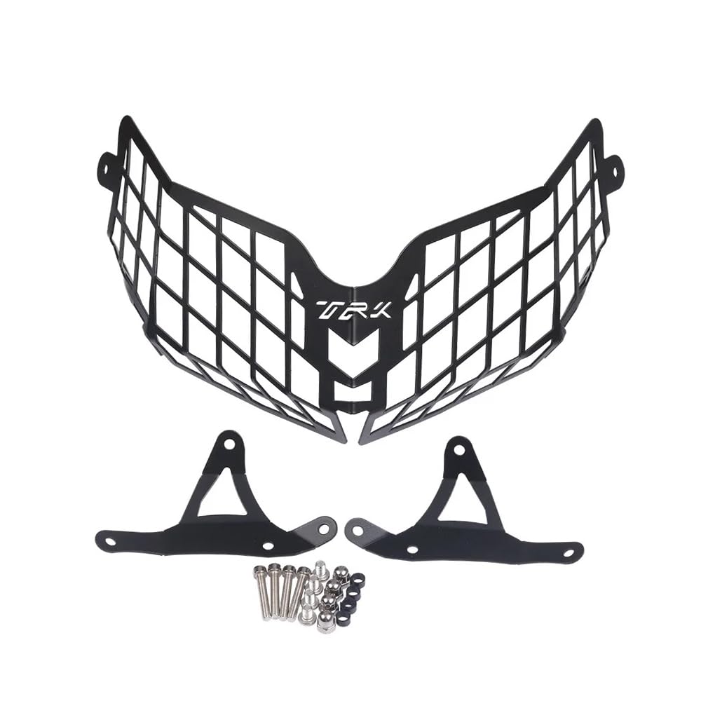 Generico Copertura di protezione per griglia del faro anteriore della moto TRK 502 X TRK502X TRK502 2022 2021 2020 2018 2019 2023