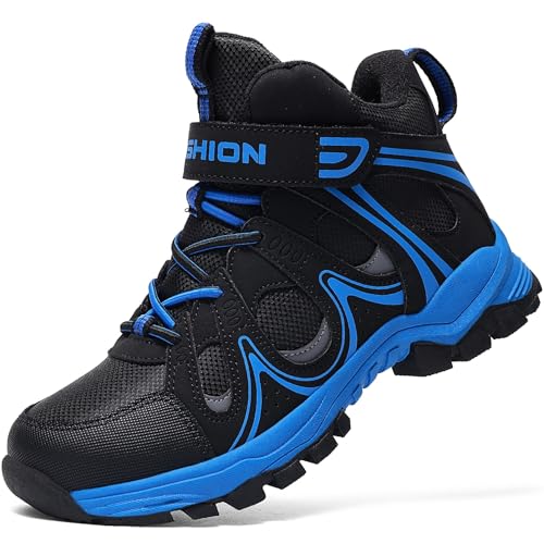 ASHION Kinder Winterschuhe Jungen Mädchen Schneestiefel Warm...