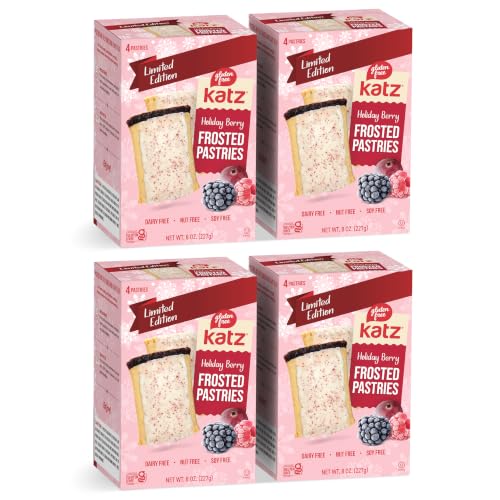 Katz Gluten Free Iced Berry Toaster Pastries