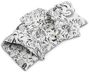 Amilian Nackenhörnchen mit Rückenteil Kirschkernkissen Grau