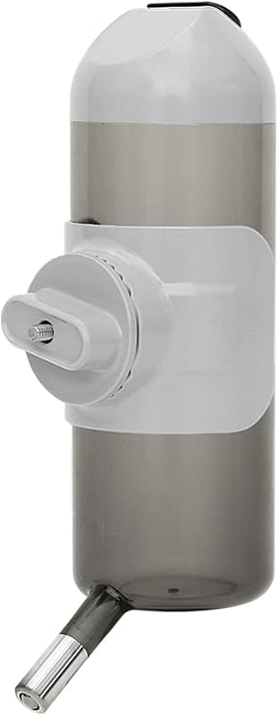 Garrafa de Água para Cães e Pequenos Animais septillar com Abastecimento Superior, 24 oz (711 mL), Cinza