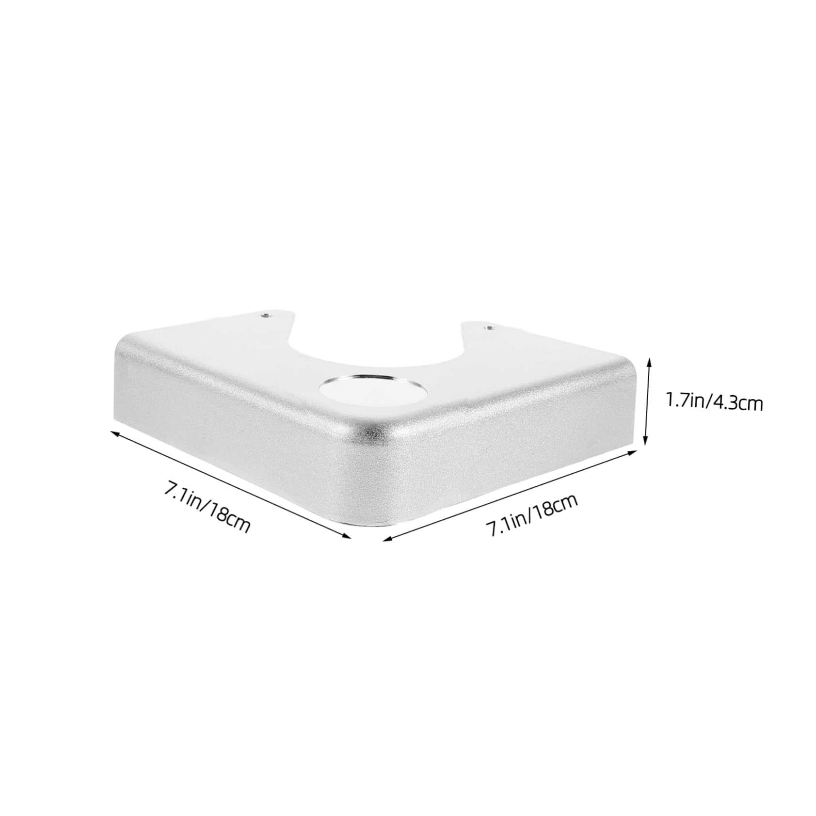 ifundom Stainless Steel Corner Protector Snooker Table Corner Guard Round Edge Plate for Billiard Tables