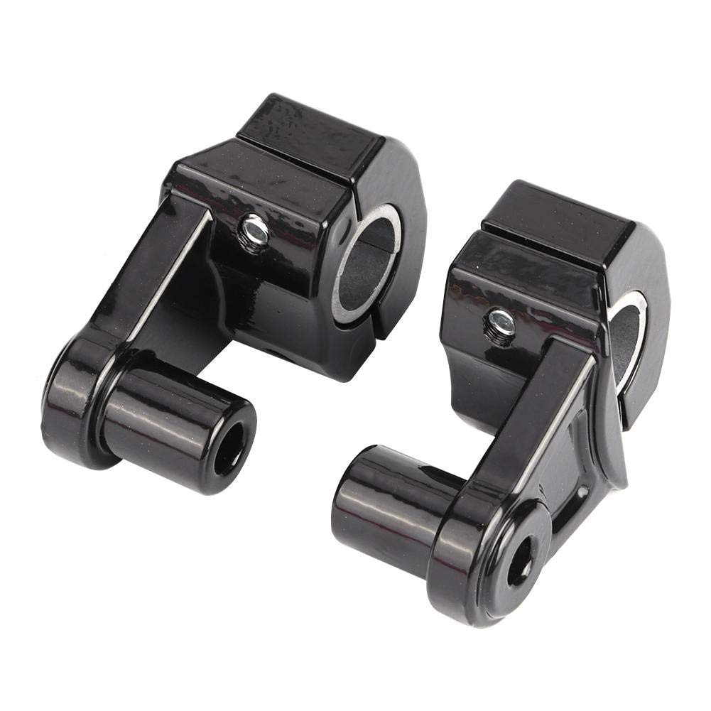 Rehausseurs de guidon, universel réglable 22 mm/28 mm moto guidon montage pinces Riser