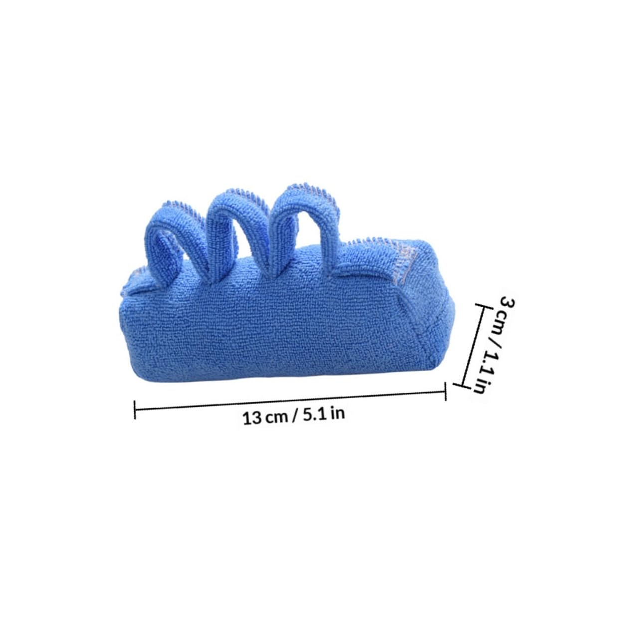Ciieeo Separador de Dedos Cojín Cómodo y Lavable para Azul Personas Mayores y Ergonómico Adecuado para Pacientes Encamados Contracturas