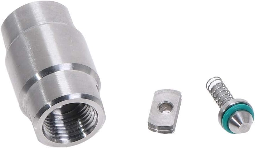 304 Stainless Steel High Pressure Check Valves Gas Water One-Way Valve DN6 DN8 DN10 (Specification : 1/2")