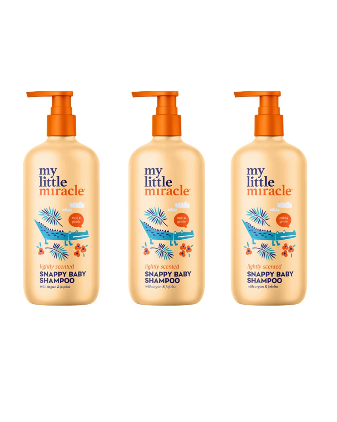 Priceless Discounts Online My Little Miracle Snappy Baby Lightly Scented Shampoo 3 x 500ml