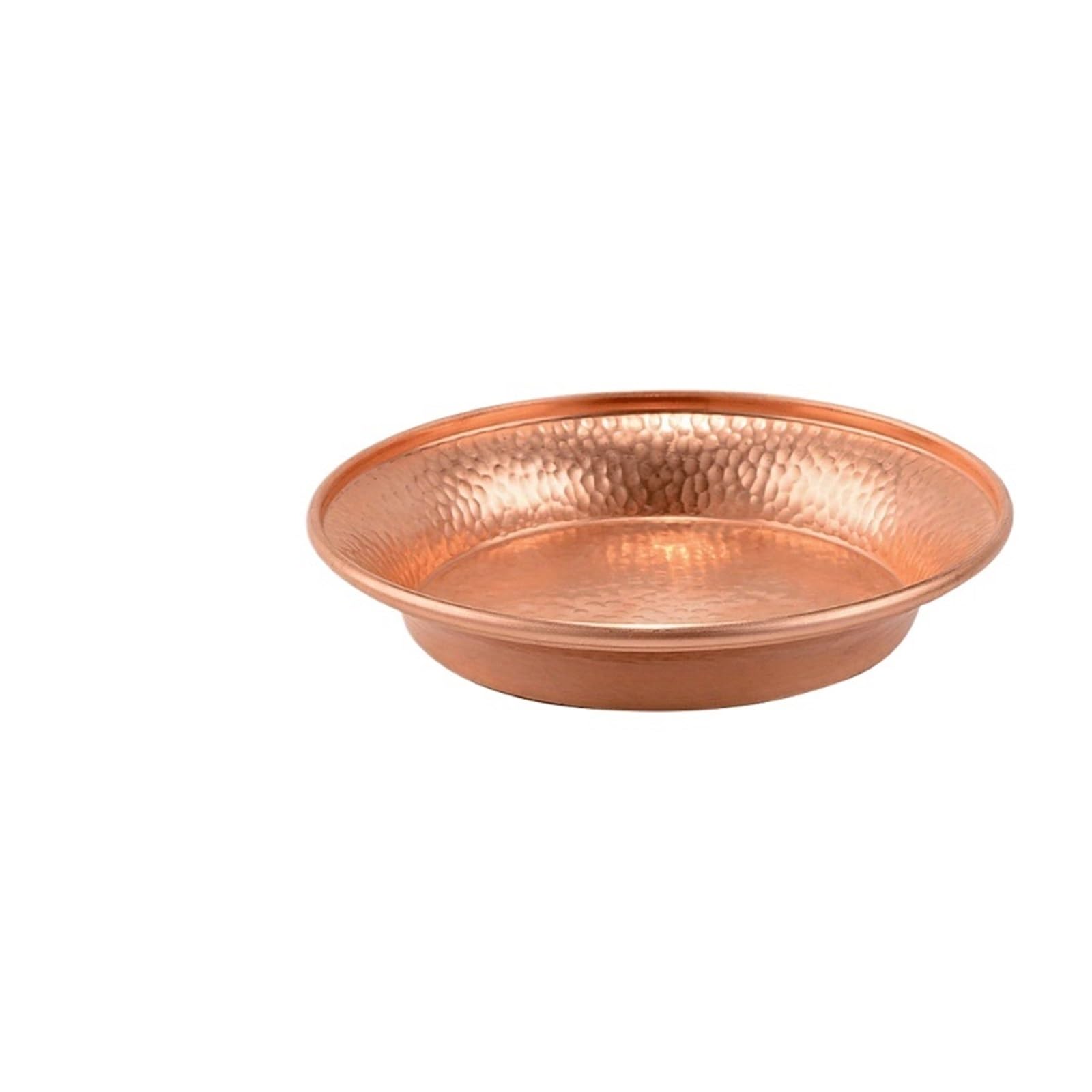 Hammered Tray Household Water Tray Decor for Decoration Copper Holy Offering Bowl for CoffeeJewellery(1pc 11.3cm)