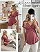 Cutecrop 3 Pack V Neck Front Knotted Maternity Tops Short Sleeve Ruched Pregnancy Tunic Shirts Summer Casual Empire Waist Top(Black, Wine Red, Navy Blue,L)