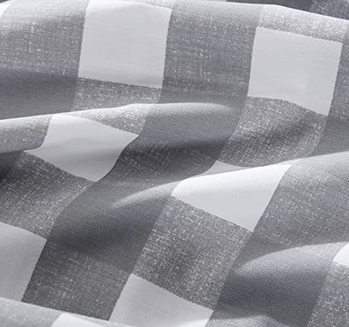 Image of Eddie Bauer - Queen Sheets, Cotton Percale Bedding Set, Crisp & Cool Home Decor (Lakehouse Plaid, Queen)