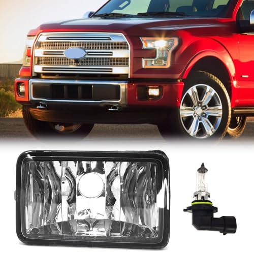 TODO F-150 Fog Lights Compatible with F150 2015 2016 2017 FL3Z15201B FO2592235 Front Bumper Fog Lamps Assembly Driver/Left Side