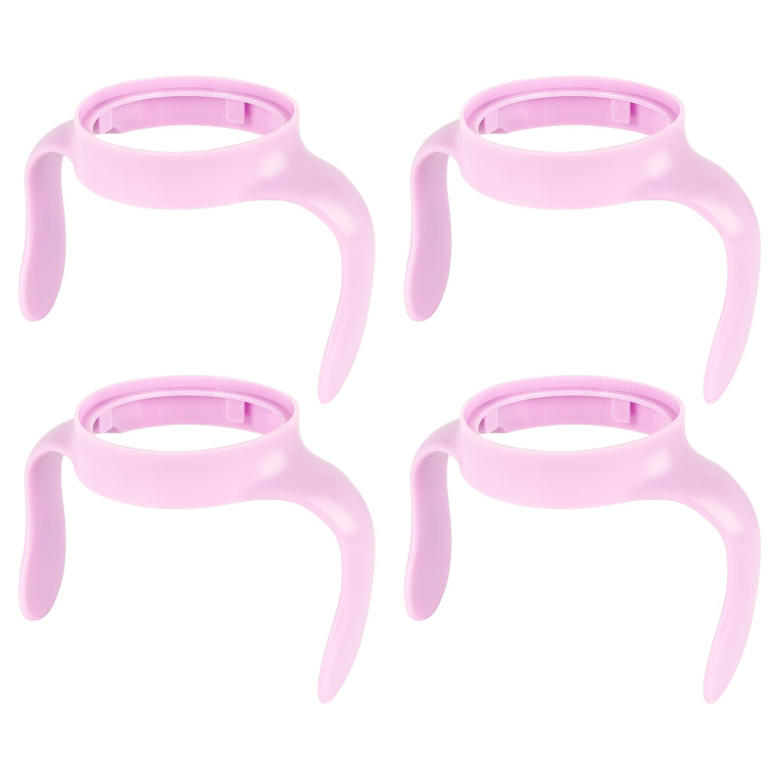 XUNICUTE Baby Bottle Handles for Mam Bottle, Bottle Holder for Baby, 4 Count, Purple