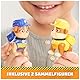 Rubble & Crew – Actionfiguren-Set mit Rubble & Mix Figur, 2 Bauspielzeugen und 85g Kinetic Sand Build-it-Sand, Spielzeug geeignet für Kinder ab 3 Jahren