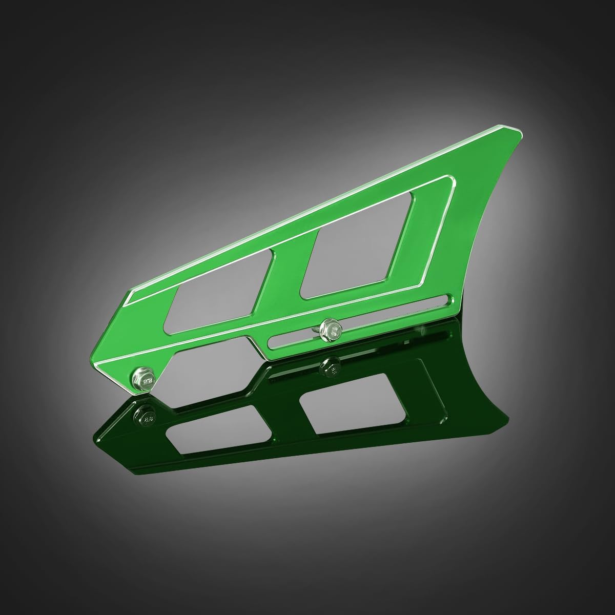 KLR650 Rear Chain Guard Cover Compatible with KLR 650 ADV Adventure 2022 2023 2024 2025 (Green)