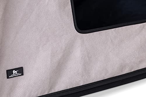 Knuffelwuff Hundehöhle Hundezelt Yucatan passend für Hundebetten, Hundematten, Hundekörbchen, Hundekissen XXL 120 x 100 x 95cm Beige