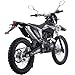 X-PRO Knight DLX 250 Dirt Bike Zongshen Brand Engine with All Lights and 5-Speed Manual Transmission, Electric/Kick Start! Big 21