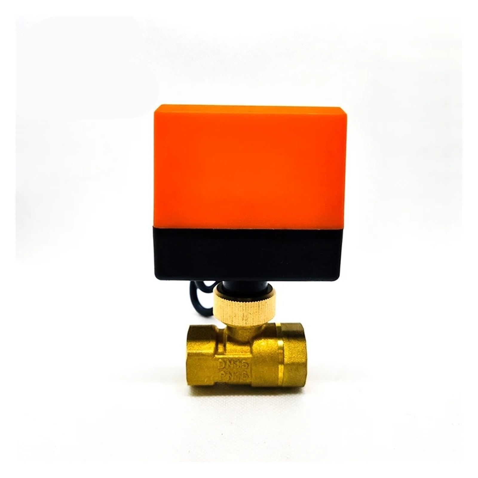 Mosiężny elektryczny zawór kulowy, 1/2 "3/4" 1 "1-1/4" 1-1/2 "2", elektromagnetyczny zawór ogrzewania podłogowego do klimatyzacji, dwukierunkowy, AC 220 V (45293,12VDC)