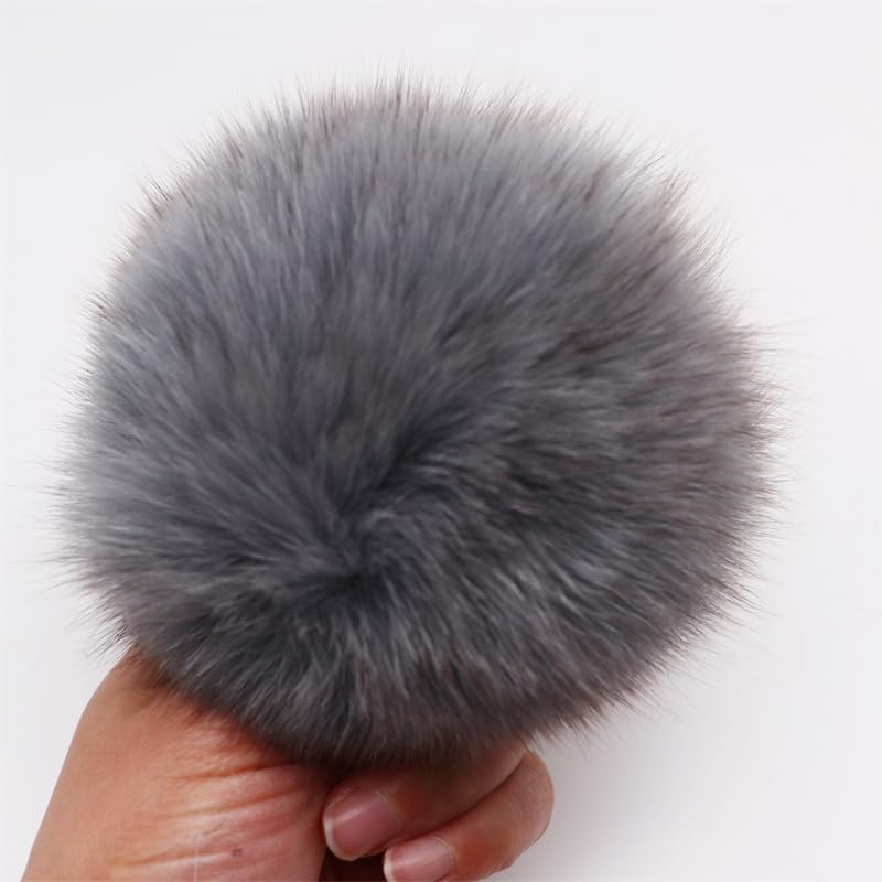 9 pièces/lot de boules de pompons de 90 mm adaptées pour le bricolage, la décoration, la couture, les matériaux d'artisanat (couleur : café, taille : 90 mm, 9 pièces, 1 carte)