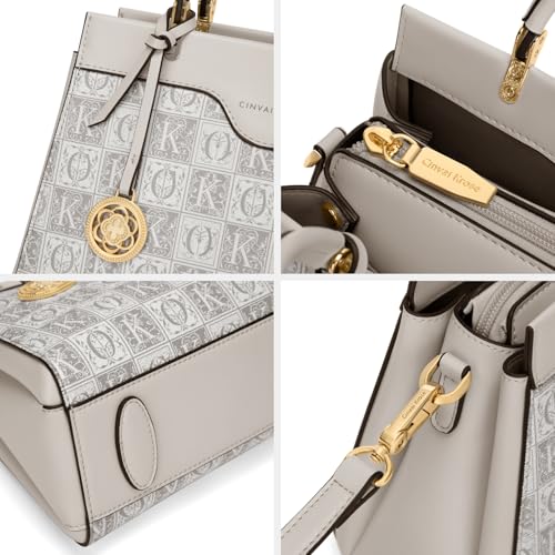 Bolso Satchel de Cuero Sintético para Mujer miniatura 6
