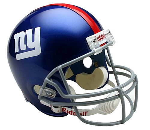 NFL New York Giants Deluxe Replica Football Helmet