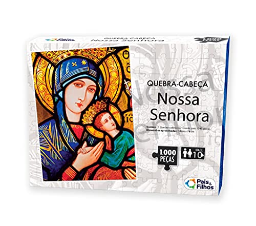 Pais, Filhos Quebra - Cabeça Nossa Senhora 1000 Pçs, Sortidas