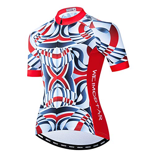 Women Cycling Jersey Top MTB Bicycle Clothing Female Team Cycle Wear Bike XXL