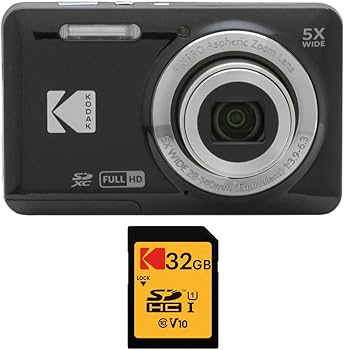 Amazon.com : Kodak PIXPRO Friendly Zoom FZ55 Digital Camera (Black