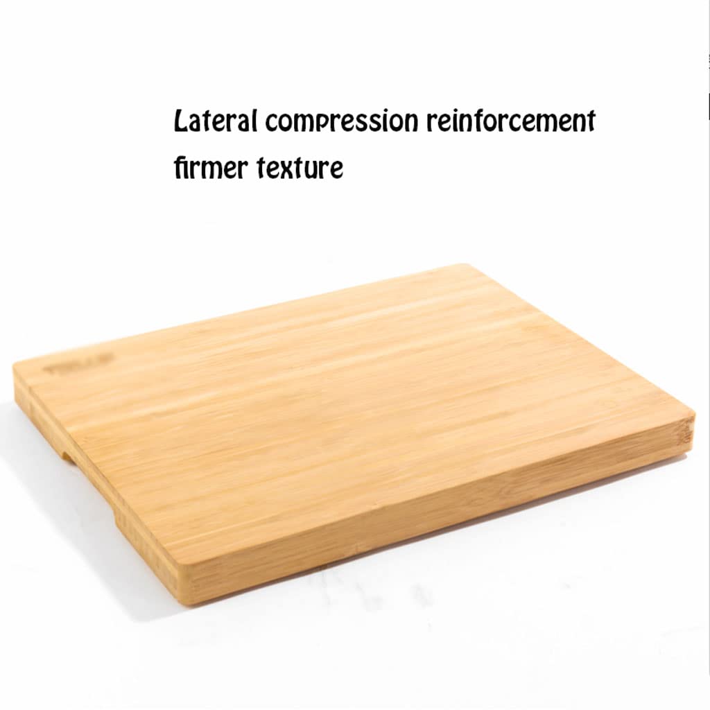 Tabla de Cortar Cocina,Rectángulo grueso para cocina, tabla de cortar resistente con mango integrado para carne, verduras, queso, suministros de cocina