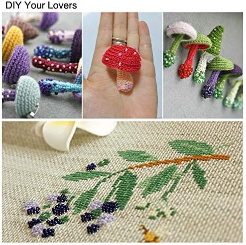 Bala&Fillic Size 12/0 Glass Seed Beads About 24000 pcs in Box 24 Color, 2mm Transparent Silver Lined Seed Beads for Making Earring Bracelets Necklace - Image 7