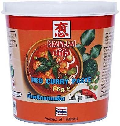 Namjai Red Curry Paste, 1000 Gm
