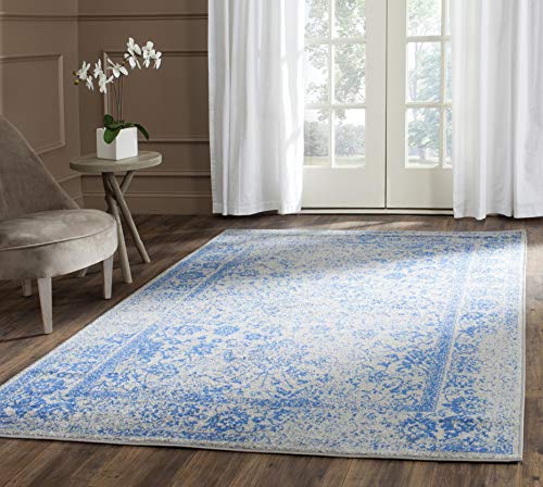 image for SAFAVIEH Adirondack Collection Area Rug - 9' x 12', Grey & Blue, Orien