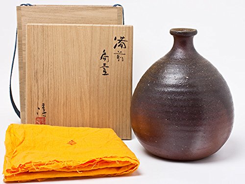 伊勢崎 淳　人間国宝　陶器 人間国宝》伊勢﨑 淳 作 備前 徳利 | 陶備堂オンラインショップ