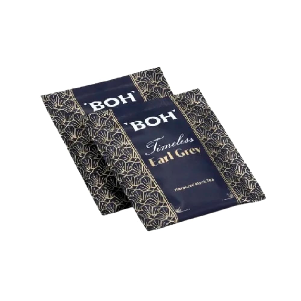 BOH Tè Nero alla Bergamotto Seri Earl Grey 20 Bustine - Collezione Premium Autentica