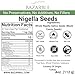 Premium Nigella Seeds (Black Cumin) | Pure, Aromatic & Whole Kalonji Spice (4 Oz) | Essential for Baking, Culinary & Wellness | Non-GMO, No Additives