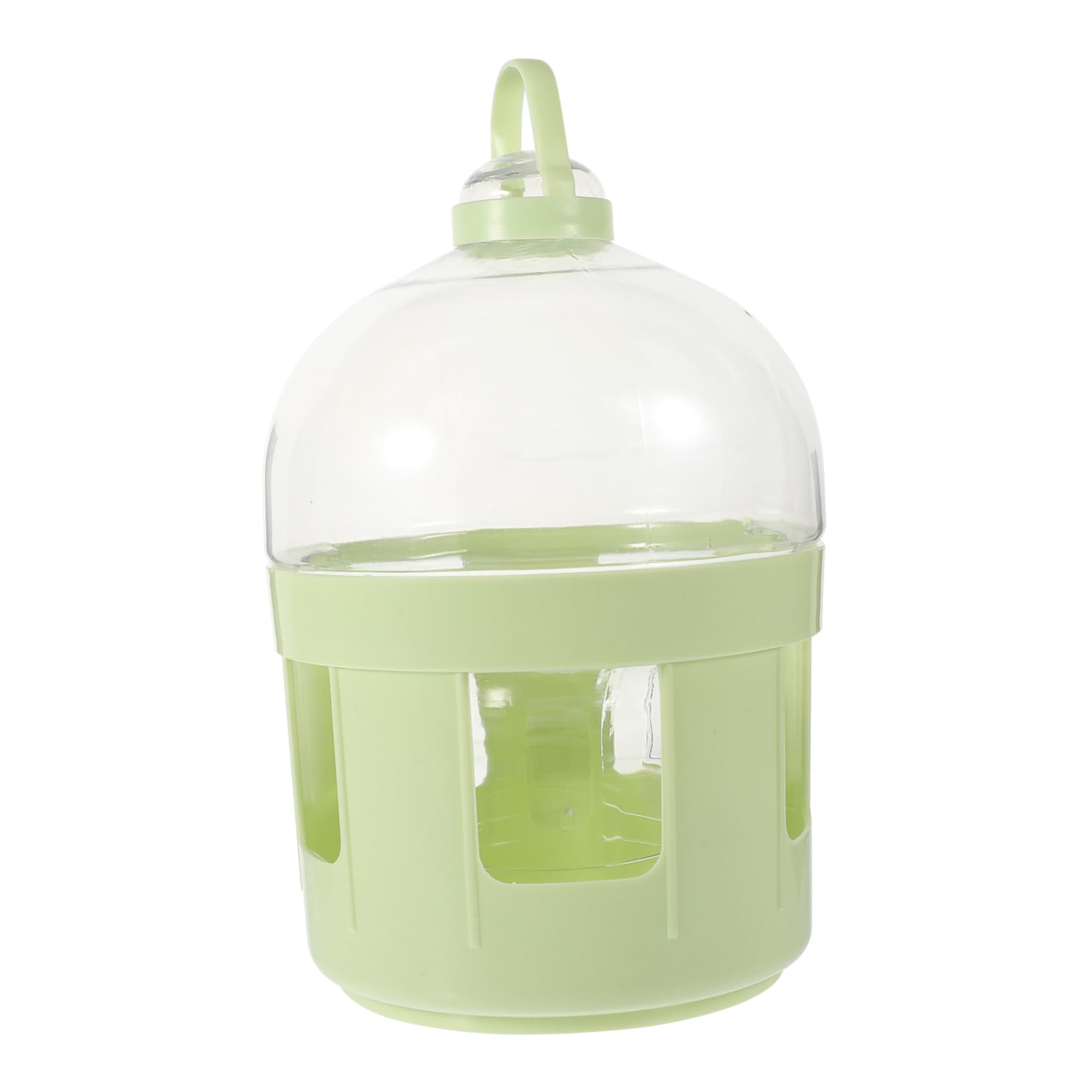 BESPORTBLE 2stücke Vogelfutter Wasserbehälter Automatischer Wasserspender Für Tauben Und Andere Vögel Praktischer Trinker Für Haustiere Robust Und Sicher Für Gesundes Trinken Grünes