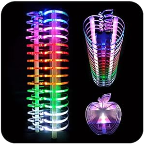 iCubeSmart 16 LED Muziek Audio Spectrum Analyzer DIY Elektronische Kits, Ingebouwde microfoon om muziek te verzamelen…