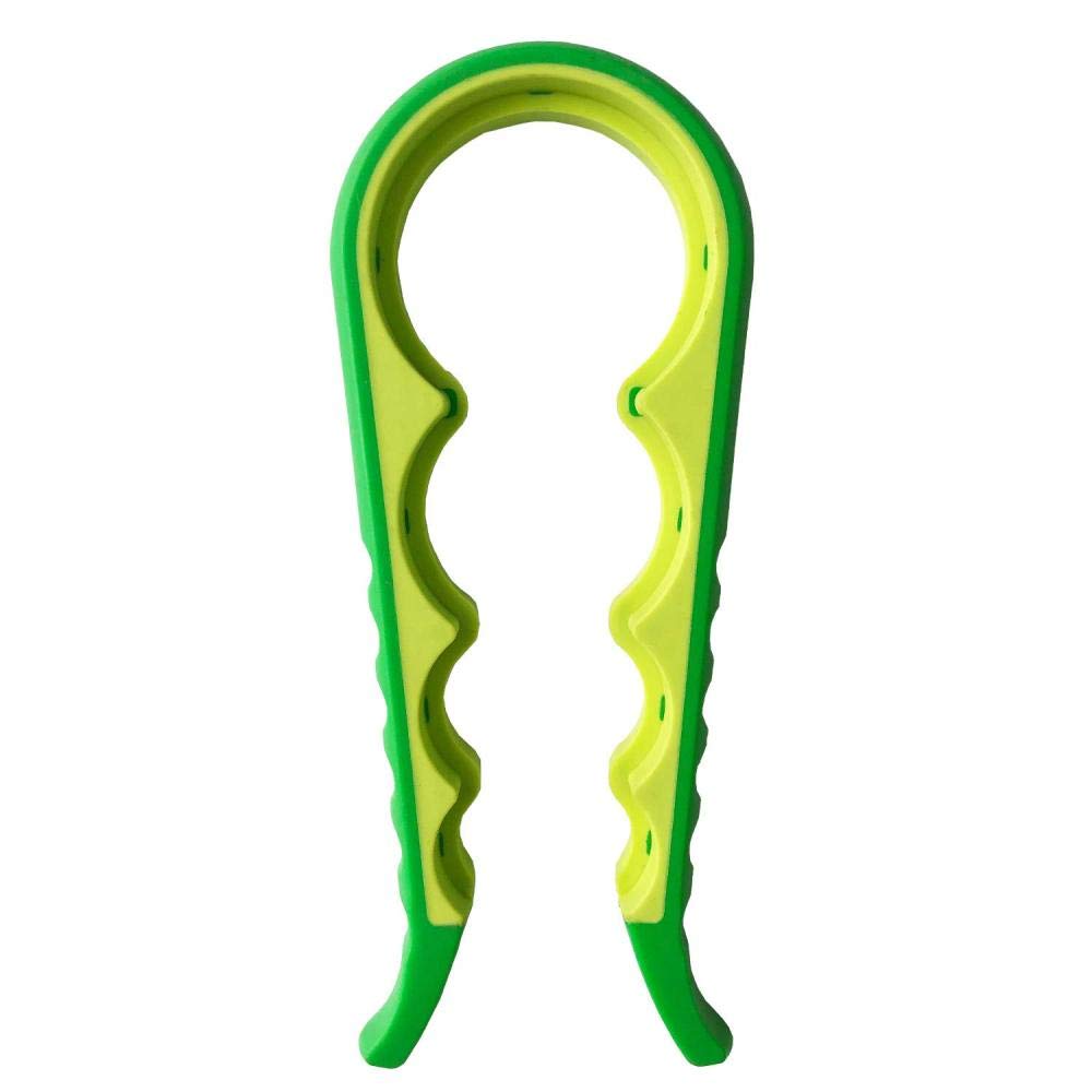 Clé en forme de gourde ouvre-boîte cuisine 4 en 1 et ouvre-bouteille avec couverture grip