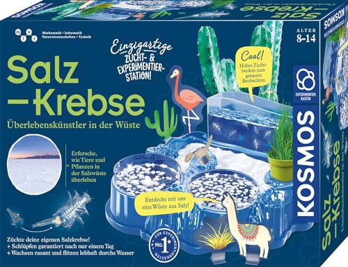 Salzkrebse kit d'expériences biologiques de jeu scientifique éducatif