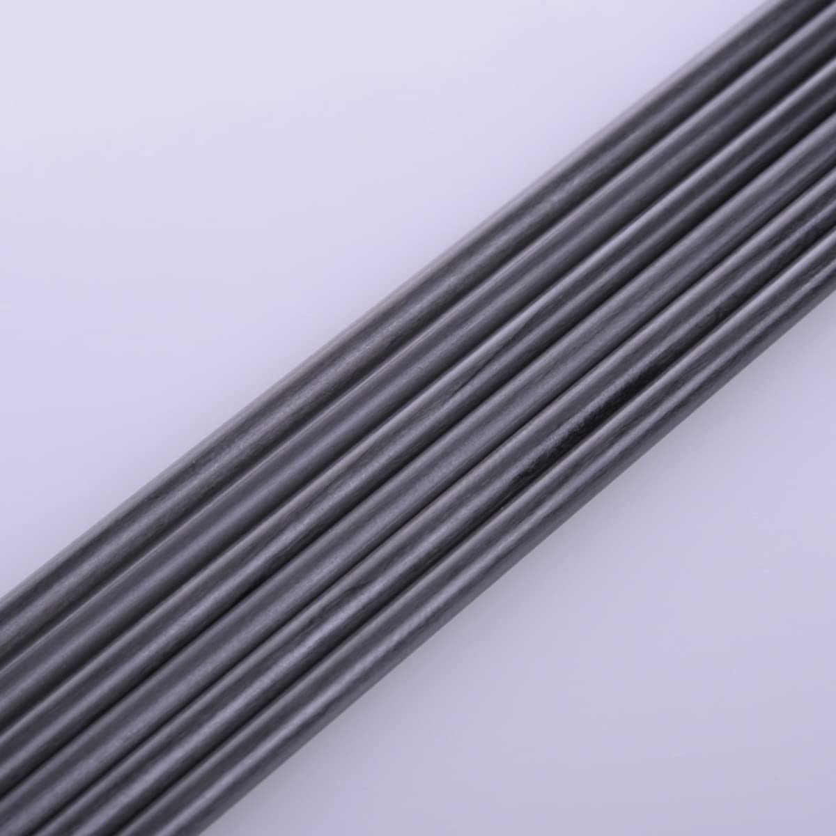 Carbon-Stange 8 Mm X 400 Mm – Massiv, Leicht, Stabil, Für Modellbau, Drachen & DIY-Projekte