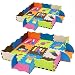 COSTWAY Tappeto Puzzle per Bambini, 50 Pezzi, Tappetino da Gioco in Schiuma EVA, 31,5 x 31,5 x 1cm (Strumenti Musicali)